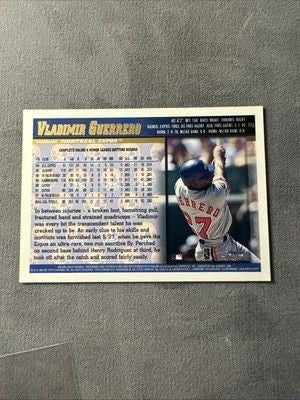 1998 Topps Chrome Foil VLADIMIR GUERRERO #5 Expos HOF 90s SP Rare 2