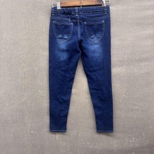 Delia's Jeans Girls 12 Skinny Stretch Denim Adjustable Waist Pants 5