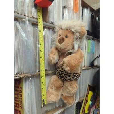 GUND TARZ Caveman Lion Plush Stuffed Animal 14” Preloved And Well Preserve 1990