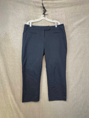 APT.9 Women Dress Pants Black Size 4 Business Casual Pre-Owned Cotton Blend 1