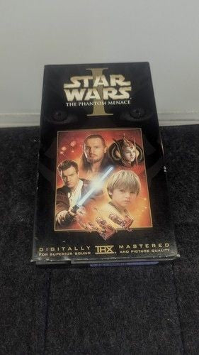 Star Wars Episode I The Phantom Menace VHS Full Screen THX Sound Very Good