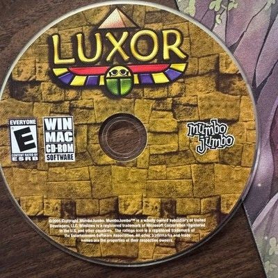 Luxor PC CD ROM Game Mumbo Jumbo Win Mac 2005 ESRB E