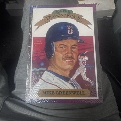 1989 Donruss MLB Diamond Kings Complete 27 Card Jumbo 5"x7" Factory Sealed Set