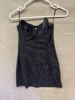 Urban Outfitters Dress Womens Small Strapless Corduroy Mini Button Front Sexy 4