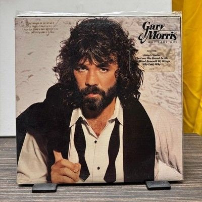Gary Morris Why Lady Why Vinyl LP 12 Black Used Warner Country Pop 1983