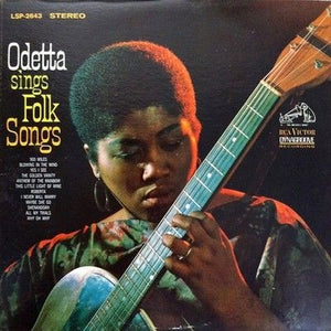 Odetta Folk Songs Vinyl LP Record Used 3