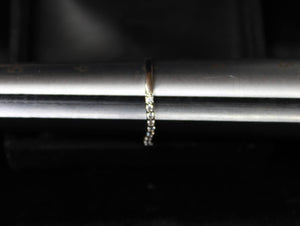 Unbranded Sterling Silver Diamond Accent Ring Size 4 Pre-Owned Gift Box 4