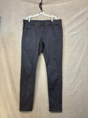 Calvin Klein Dress Pants Black White Polka Dots Size 12 Excellent Used Condition 1