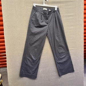 Abercrombie & Fitch Pants Womens 6 Gray Wide Leg Pleated Trouser High Rise 4