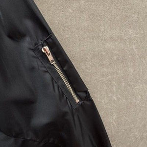 Volume Jacket Mens Extra Large Black Bomber Embroidered Skull Last Japan Graphic 3