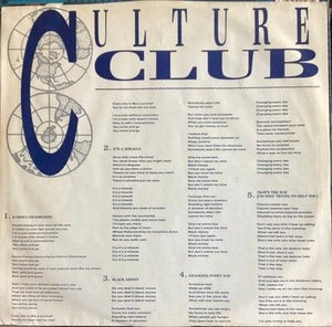 Culture Club Colour By Numbers Vinyl LP Record Used 5