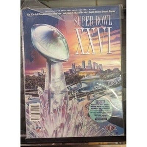 Super Bowl XXVI 26 NFL Programme Buffalo Bills v Washington Redskins (1992) x2 4