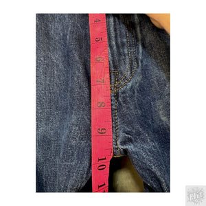 Gap Jeans Women Straight Fit Blue Medium Wash Size 28 x 30 Pre-Owned 5