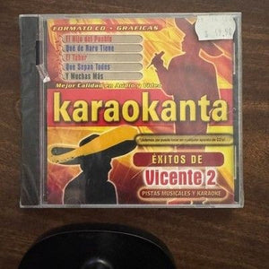 Karaokanta Exitos de Vicente Karaoke CD 2 Pistas Musicales Sealed 1