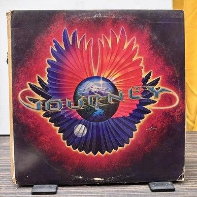 Journey Evolution Black Vinyl LP 12 Inch Used Columbia Arena Rock 1979