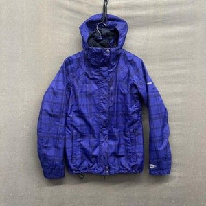 Columbia Jacket Womens Medium Purple Plaid Interchange Waterproof Hooded Coat 2