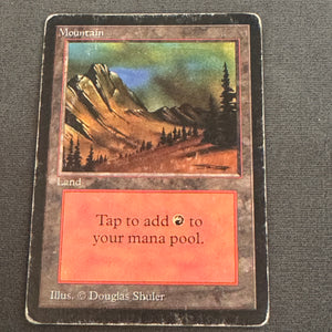 Mountain (B) Limited Edition Beta 298 MTG Magic The Gathering HP #4 1