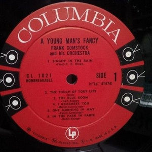 Frank Comstock And His Orchestra A Young Man's Fancy Vinyl LP Record 4