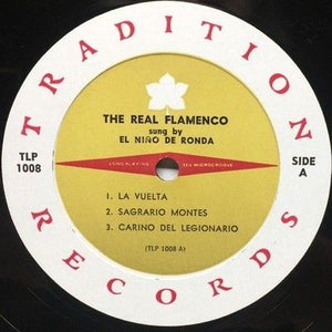 El Nino De Ronda The Real Flamenco Vinyl LP Record 5