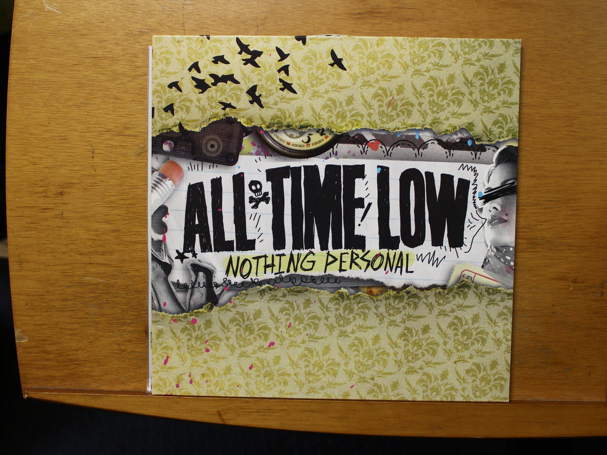 All Time Low Nothing Personal LP Hopeless Records HR 710-1 2nd Pressing