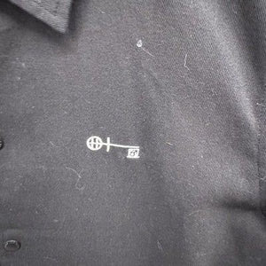 HUF Jacket Mens Large Black Penthouse Button Up Coach Floral Lined Embroidered 3