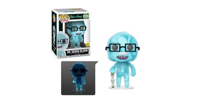 Funko Pop! Dr. Xenon Bloom [GITD] #570 Vinyl Figure Animation w/ Free Protector