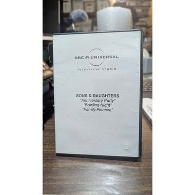 NBC Universal Television Studio Sons Daughters DVD Very Good Condition Rare Unre