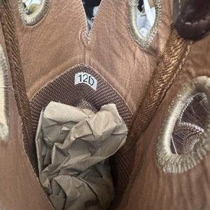 Ariat Ringer Western Boots Mens 12D Brown Leather 14" Cowboy Boots 10051033 4
