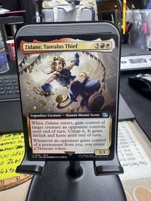 Magic The Gathering Universes Beyond Zidane Tantalus Thief FFIX Card NM