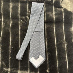 Herbert Johnson Silk Necktie Mens Classic Geometric Print Pre-Owned Good 5