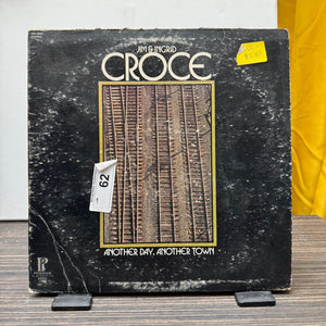 Jim & Ingrid Croce Another Day Another Town 12 Inch Black Vinyl LP Used 2