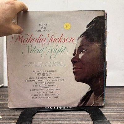 Mahalia Jackson Silent Night - Songs For Christmas Vinyl LP Record