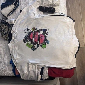Corporate Bro Stop Selling Ness S.A.D.N.E.S.S. Graphic T-Shirt White Size L 4