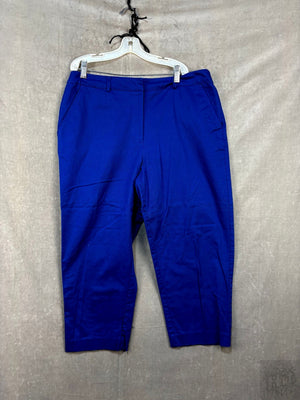Kim Rogers Women's Blue Casual Pants Size 14 1