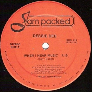 Debbie Deb When I Hear Music 12" Vinyl Record 3