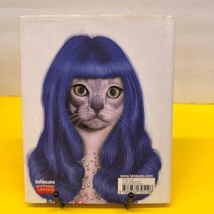 Famous Faces Hardcover Book Animal Celebrity Portraits Pop Culture Art Very Good 2