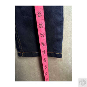 No Boundaries High Rise Skinny Women's Jeans Size 17 Dark Wash Stretch 5