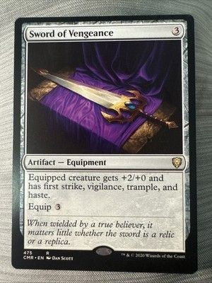 Sword of Vengeance Commander: Kamigawa: Neon Dynasty Regular