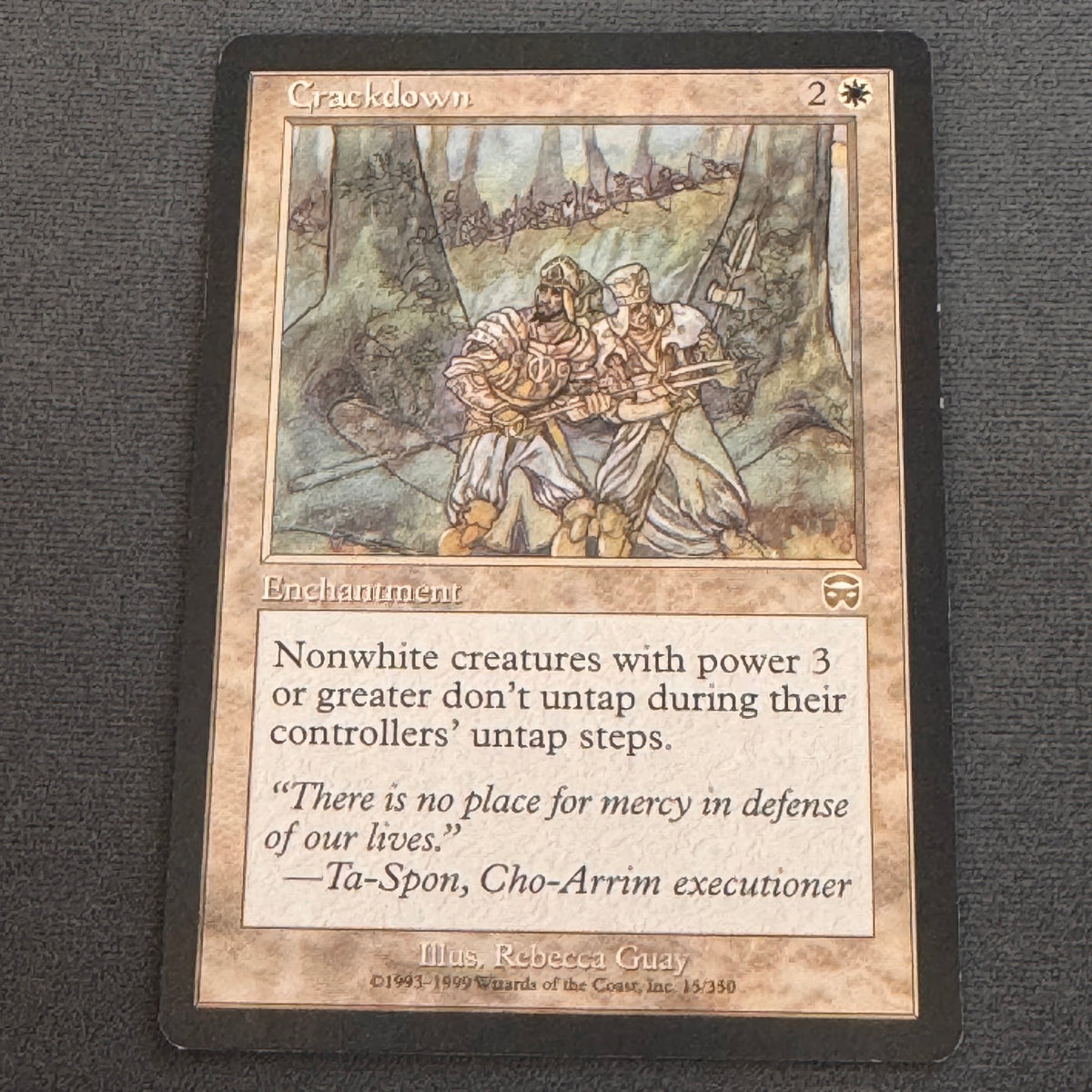 Crackdown Mercadian Masques 15 MTG Magic The Gathering MP