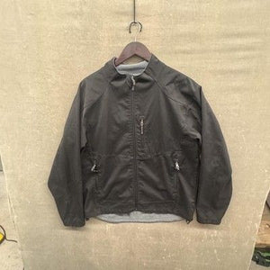 Wrangler Expeditions Jacket Mens Medium Black Softshell Full Zip Outdoor Coat 1