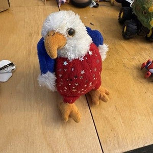 Ty Beanie Babies American Eagle 6 Inch Beanbag Plush Used 1