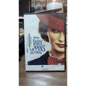 Disney Mary Poppins Returns DVD Movie Film Emily Blunt Lin Manuel Miranda Very G 2