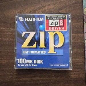 Fujifilm Zip Disk 100MB IBM Formatted Used Compatible Zip Drives 2