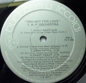 THP Orchestra Two Hot For Love Vinyl LP Record Used 5