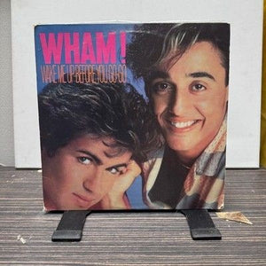Wham Wake Me Up Before You Go-Go 12 Inch Vinyl Record Used 1