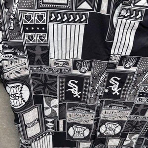 Chicago White Sox Shirt Mens XL Button Up All Over Print Beggars Pizza Promo MLB 5
