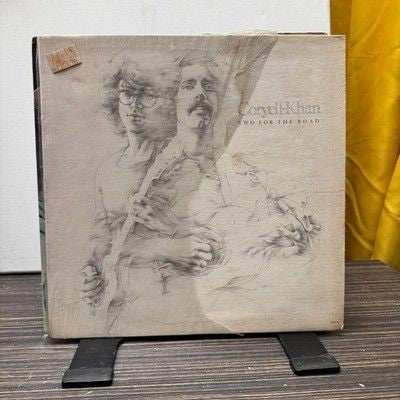 Coryell Khan Two For The Road Black Vinyl LP Used Arista Jazz Album