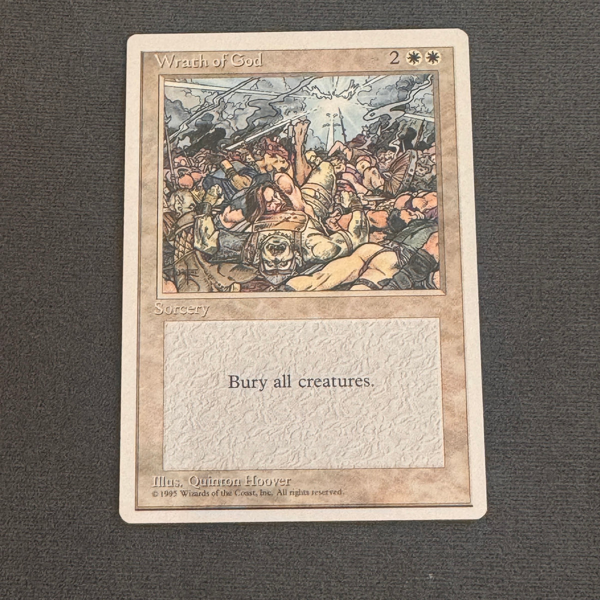 Wrath of God Fourth Edition 58 MTG Magic The Gathering LP