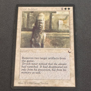 Dust to Dust The Dark 5 MTG Magic The Gathering MP #1 1