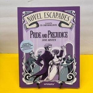 Novel Escapades Pride and Prejudice Jane Austen Activity Puzzle Book White Star 2